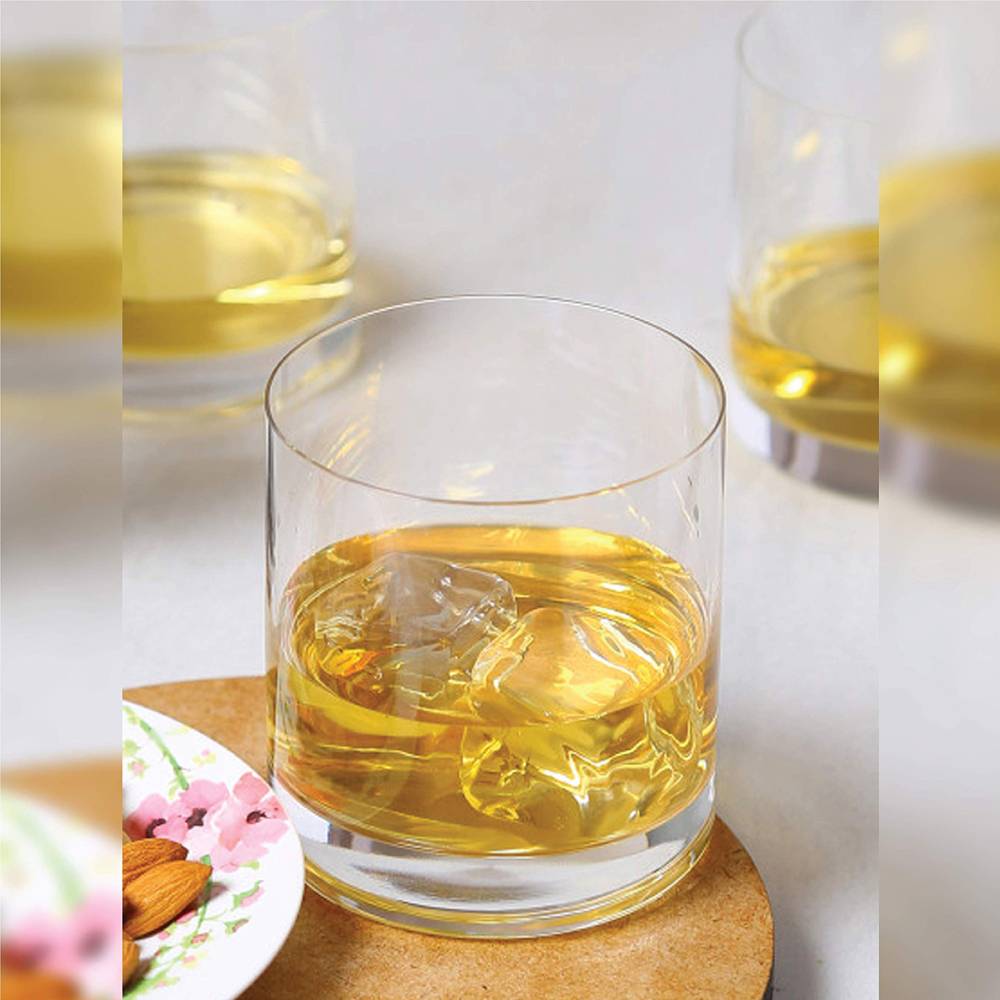 (Set Of 6) Ocean San Marino High Quality Double Rock Whisky Juice